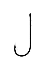 Fudo 4941 Worm 102H Black Nikel İğne - Fudo