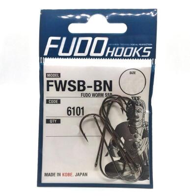 FUDO 6101 WORM SSB BLACK NIKEL Olta İğnesi - 1