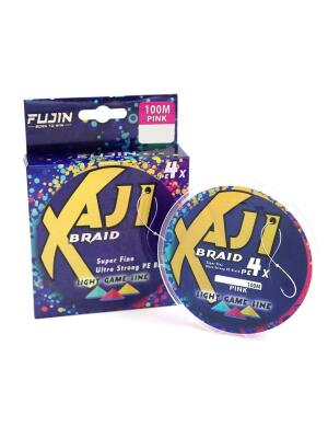 Fujin Aji Light Game Braid 4X 100Mt. Pink İp Misina - 1
