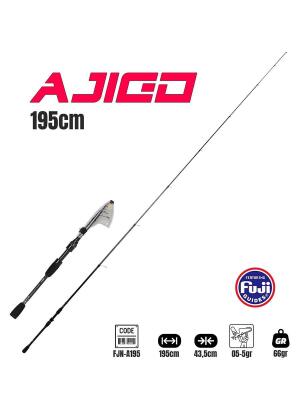 Fujin Ajigo 195cm 05-5gr Teleskopik LRF Kamışı - 2