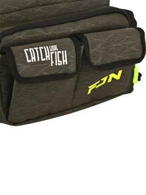 Fujin AjiGo Bel Çantası Khaki - Balıkçı Çantası - 6