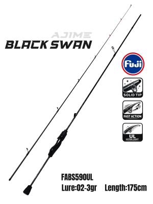 Fujin Ajime Black Swan 190cm 03-4gr Aji LRF Kamışı - 2