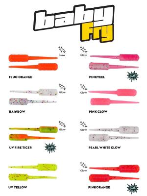 Fujin Baby FRY 2,7cm LRF Silikon Yem - 2