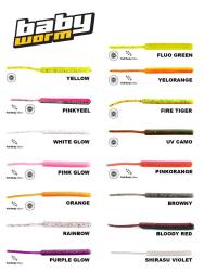 Fujin Baby Worm 5.2 cm Floating LRF Silikonu - 2