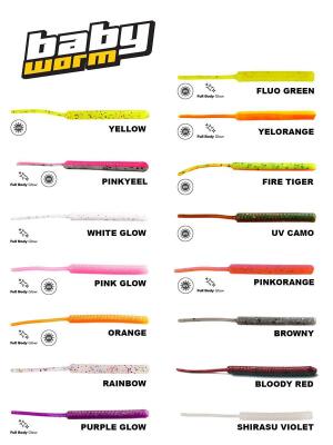 Fujin Baby Worm 5.2 cm Floating LRF Silikonu - 2