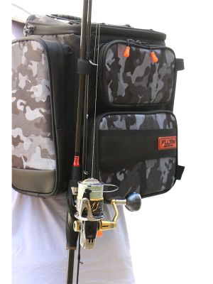 Fujin Black Camo Back Pack - Balıkçı Sırt Çantası - 4
