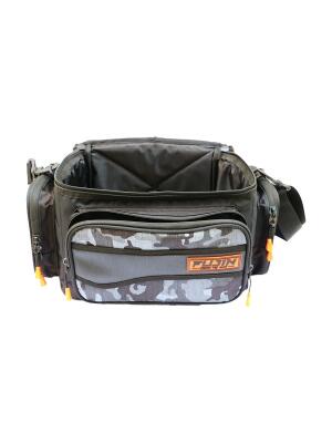 Fujin Black Camo Helper Bag - Balıkçı Çantası - 2
