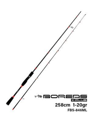 Fujin Boreas 258cm 1-20gr Orange LRF Kamışı - 2