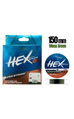Fujin Hex Braid 8x 150mt Moss Green PE İp Misina - 1