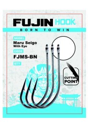 Fujin Maru Seigo With Eye Çapraz Delikli Olta Kancası - Thumbnail