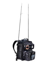 Fujin ProAji Back Pack Brown Camo Balıkçı Sırt Çantası - 2