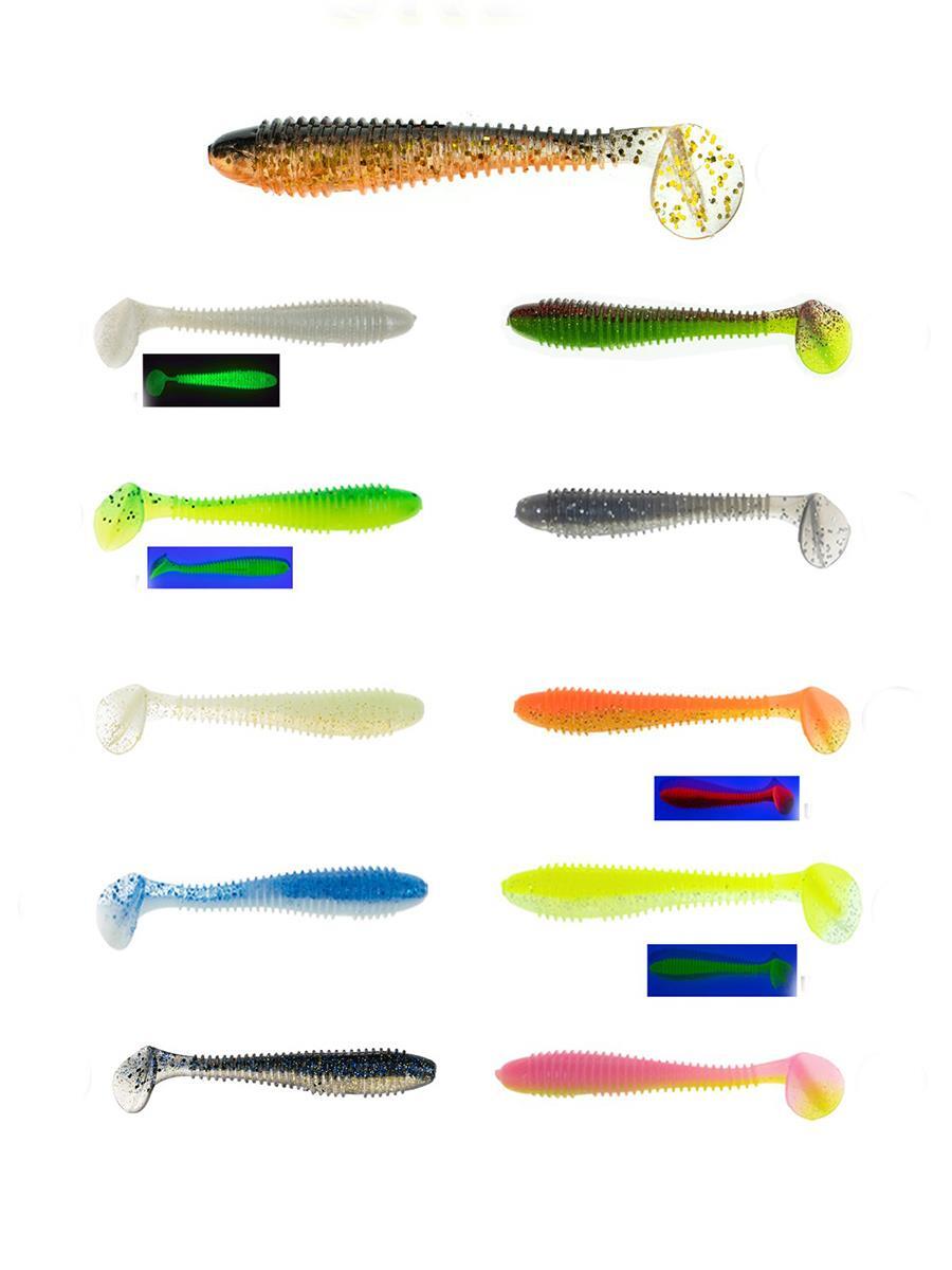 Fujin Round Bait 100mm Silikon Balık