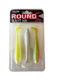 Fujin Round Bait 100mm Silikon Balık Mix. 3 Adet - Fujin