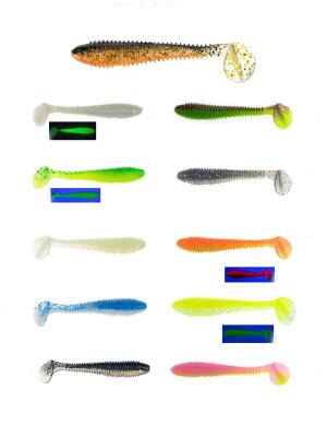 Fujin Round Bait 70mm Silikon Balık - 1