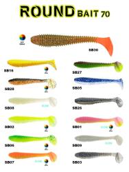 Fujin Round Bait 70mm Silikon Balık - 2