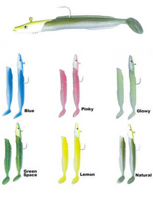 Fujin Salt Eel 13cm 22gr x2 Silikon Yem - 2