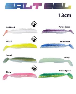 Fujin Salt Eel Body 13cm x3 Silikon Yem Gövde - 2