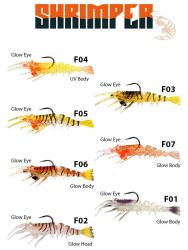 Fujin Shrimper 75mm 8.5gr Silikon Karides 1 Adet - 2