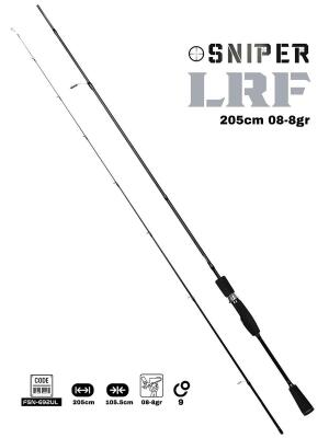 Fujin Sniper 205cm 08-8gr LRF Kamışı - 2