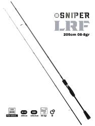 Fujin Sniper 205cm 08-8gr LRF Kamışı - 2