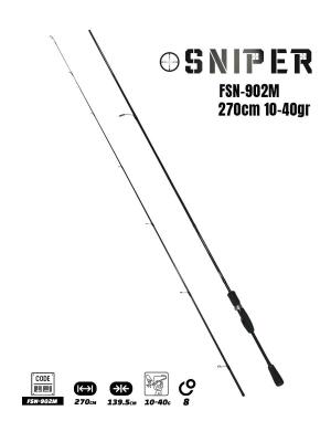 Fujin Sniper 270cm 10-40gr Spin Kamış - 2
