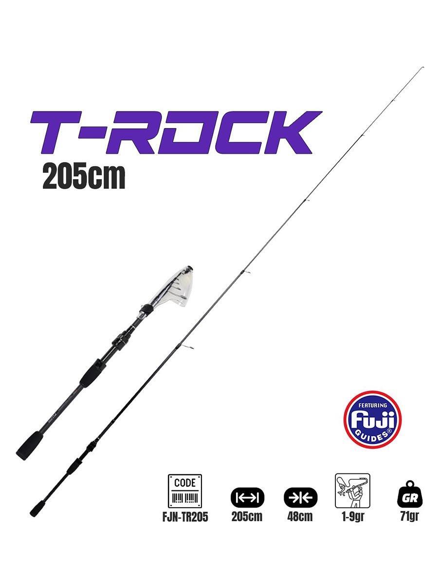 Fujin T-Rock 205cm 1-9gr Teleskopik LRF Kamışı LRF Olta Kamışları