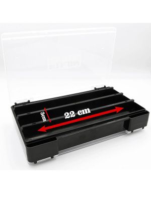Fujin Tackle Box 210DS 21cm Çift Taraflı Maket Balık Kutusu - 4