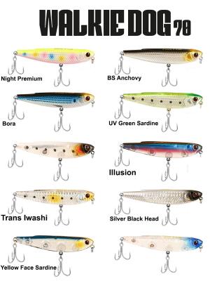 Fujin Walkie Dog 70mm 8.2gr Su Üstü Maket Balık - 2