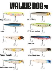 Fujin Walkie Dog 70mm 8.2gr Su Üstü Maket Balık - 2