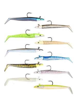 Fujin Zand Eel 11cm 7gr-14gr Double Body+Head Silikon Balık - 1