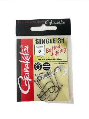 GAMAKATSU Single Hook 31 LRF Olta İğnesi - Black - 1