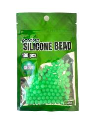 Glow Silikon Boncuk 6mm 100 adet