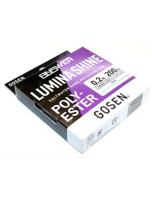 Gosen Lumina Shine Saltwater Game 200mt Polyester Misina Pearl - 2
