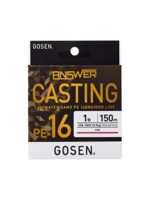 Gosen X16 Casting Answer PE 16 Örgü İp Misina 150mt Pink - 2