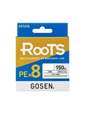 Gosen X8 Roots PE 8 Örgü Spin İp Misina 150mt A.Yeşil - 1