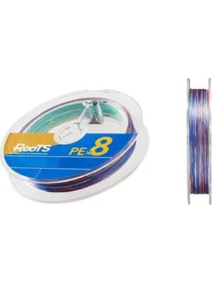 Gosen X8 Roots PE 8 Örgü Spin İp Misina 150mt Multi Color - 2
