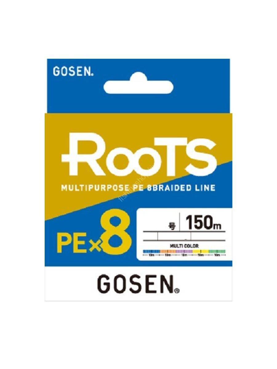 Gosen X8 Roots PE 8 Örgü Spin İp Misina 150mt Multi Color