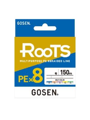 Gosen X8 Roots PE 8 Örgü Spin İp Misina 150mt Multi Color - 1