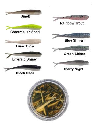 Gulp Alive Minnow 2cm Sıvılı LRF Silikonu - 2