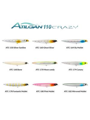 Hanfish Atılgan 110 ATC 110mm 14.5gr Su Üstü Maket Balık - 1