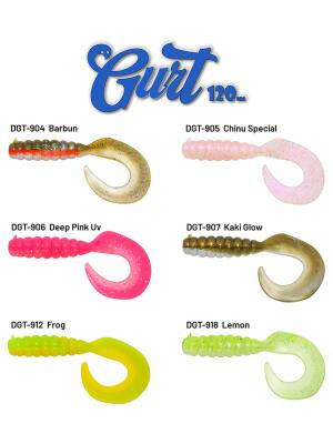 Hanfish Gurt 120mm DGT Silikon Yem 3 Adet - 2