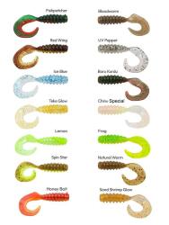 Hanfish Gurt 70mm 8 Adet Silikon Yem - 2