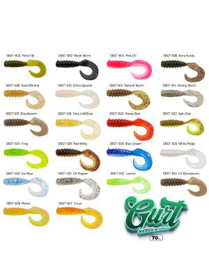 Hanfish Gurt 70mm 8 Adet Silikon Yem - 2