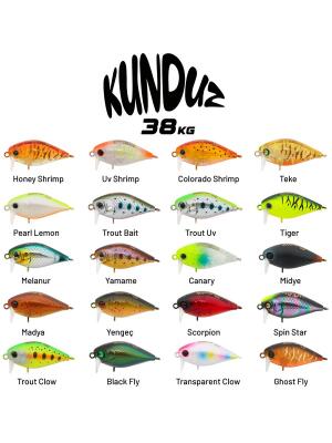 Hanfish Kunduz Kg SB 38mm 4gr Maket Balık - 2