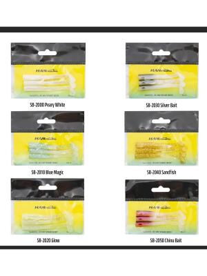 Hanfish Sandeel Silikon Yem 80mm Gövde 3 adet - 2