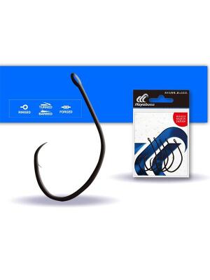 Hayabusa HCRL 186 Circle Delikli Çupra İğnesi Black Nikel - 1