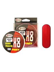 Hook Line 8X Upgrade PE Bloody Jigging Assist İpi 10mt Kırmızı-Pembe - Captain