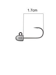JUNGLEGYM J310 JH TG JIG HEAD İĞNE NO:8 3 Adet – 1.7cm Uzunluk - 2