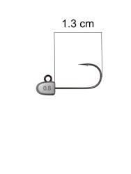 JUNGLEGYM J313 JH TG JIG HEAD NO: 10 3 ADET – 1.3cm Uzunluk - 2