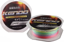 Kendo 8 Braided Multicolor 250m Örgü İp Misina - Kendo